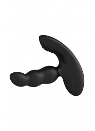 Черный силиконовый стимулятор простаты Levett Nitoc с пультом ДУ - Levett - в Чебоксарах купить с доставкой