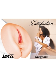 Мастурбатор с 2 тоннелями Satisfaction Gorgeous - Lola Games - в Чебоксарах купить с доставкой