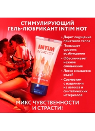 Стимулирующий гель-лубрикант Intim Hot - 60 гр. - Биоритм - купить с доставкой в Чебоксарах