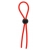 Красное эрекционное лассо с одной бусинкой-утяжкой STRETCHY THICK LASSO - Dream Toys - в Чебоксарах купить с доставкой