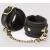 Черные наручники Bound to You Faux Leather Wrist Cuffs - Fifty Shades of Grey - купить с доставкой в Чебоксарах