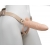Телесный фаллопротез MEN STYLE с анальным стимулятором - 17,5 см. - LOVETOY (А-Полимер) - купить с доставкой в Чебоксарах