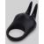Черное эрекционное виброкольцо Sensation Rechargeable Vibrating Rabbit Love Ring - Fifty Shades of Grey - в Чебоксарах купить с доставкой