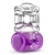 Фиолетовое эрекционное виброкольцо One Night Stand Vibrating C-Ring - Blush Novelties - в Чебоксарах купить с доставкой