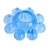 Голубая гелевая насадка-цветок - Toyfa Basic - в Чебоксарах купить с доставкой