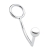 Кольцо на пенис с анальным стимулятором Stainless Steel Anal Hook   Cock Ring - BlueLine - в Чебоксарах купить с доставкой