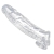 Прозрачная насадка для увеличения члена Realistic Clear Penis Enhancer and Ball Stretcher - 20,3 см. - XR Brands - в Чебоксарах купить с доставкой