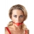 Силиконовый кляп-шар на чёрных ремешках Red Gag silicone - Orion - купить с доставкой в Чебоксарах