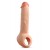 Телесная насадка-удлинитель Thrive 8.75 Inch Realistic Penis Extender Sleeve - 22,2 см. - Blush Novelties - в Чебоксарах купить с доставкой