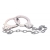 Наручники из металла с длинной цепочкой CHROME HANDCUFFS METAL HANDCUFFS W. KEY - NMC - купить с доставкой в Чебоксарах