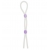 Прозрачное эрекционное кольцо-лассо SILICONE LASSO COCK RING DUAL BEADS - NMC - в Чебоксарах купить с доставкой