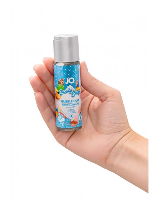 Смазка на водной основе Candy Shop Bubblegum с ароматом жвачки - 60 мл. - System JO - купить с доставкой в Чебоксарах