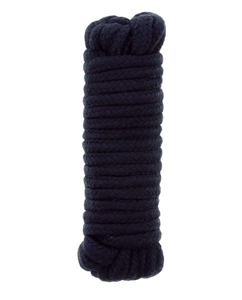 Чёрная веревка для связывания BONDX LOVE ROPE - 5 м. - Dream Toys - купить с доставкой в Чебоксарах