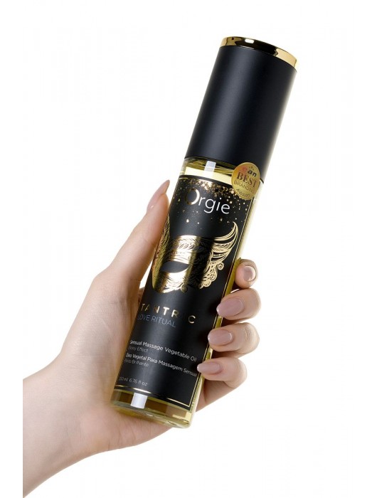 Растительное массажное масло Orgie Tantric Love Ritual - 200 мл. - ORGIE - купить с доставкой в Чебоксарах