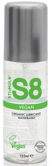 Веганский лубрикант на водной основе S8 Vegan Lube - 125 мл. - Stimul8 - купить с доставкой в Чебоксарах