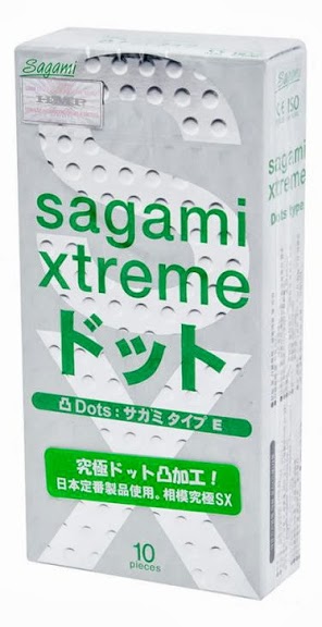 Презервативы Sagami Xtreme Type-E с точками - 10 шт. - Sagami - купить с доставкой в Чебоксарах