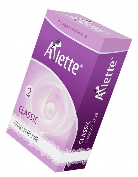 Классические презервативы Arlette Classic - 6 шт. - Arlette - купить с доставкой в Чебоксарах