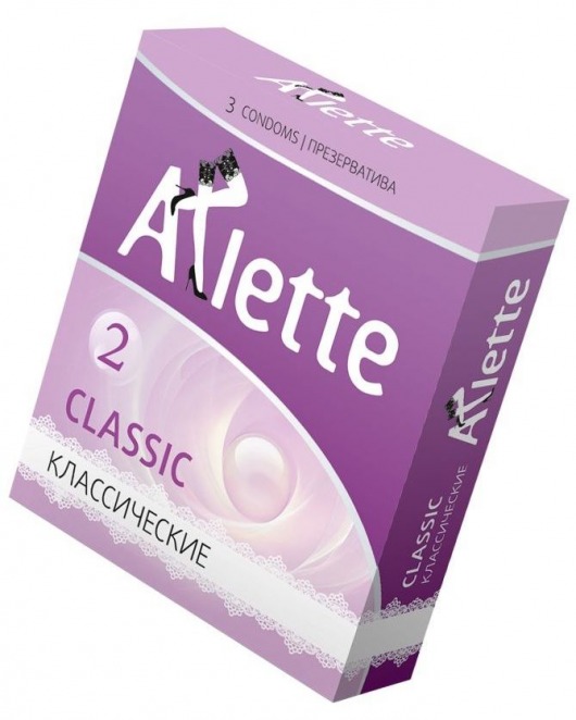 Классические презервативы Arlette Classic - 3 шт. - Arlette - купить с доставкой в Чебоксарах