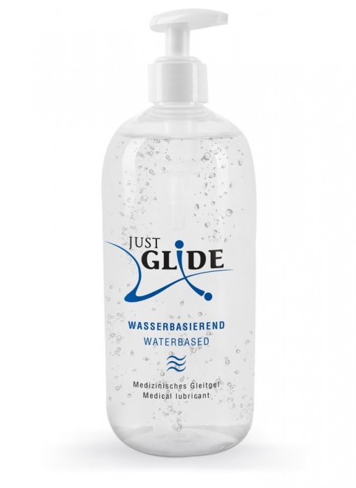 Гель-смазка на водной основе Just Glide с дозатором - 500 мл. - Orion - купить с доставкой в Чебоксарах