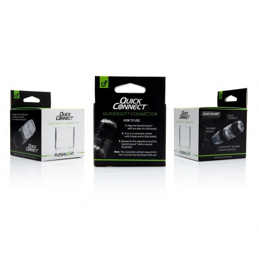 Коннектор для мастурбаторов серии Quickshot - Quick Connect - Fleshlight - в Чебоксарах купить с доставкой