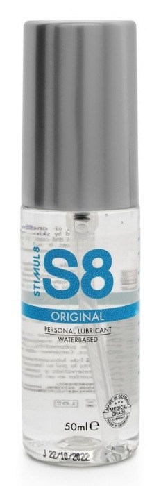 Универсальный лубрикант на водной осноdе S8 Original Lube - 50 мл. - Stimul8 - купить с доставкой в Чебоксарах