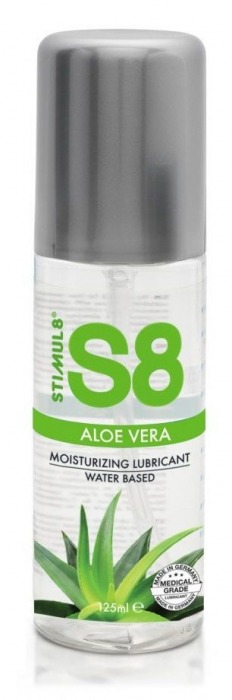 Лубрикант на водной основе S8 Aloe Vera Lube - 125 мл. - Stimul8 - купить с доставкой в Чебоксарах