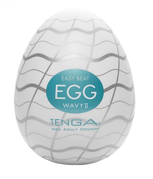 Мастурбатор-яйцо EGG Wavy II - Tenga - в Чебоксарах купить с доставкой