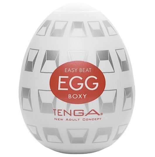 Мастурбатор-яйцо EGG Boxy - Tenga - в Чебоксарах купить с доставкой