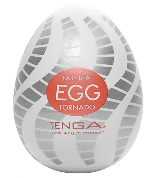 Мастурбатор-яйцо EGG Tornado - Tenga - в Чебоксарах купить с доставкой