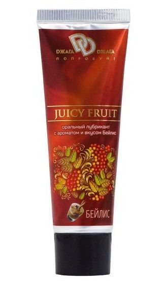 Интимный съедобный лубрикант JUICY FRUIT с ароматом  Бейлис  - 30 мл. - БиоМед - купить с доставкой в Чебоксарах