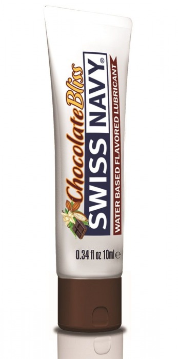 Лубрикант с ароматом шоколада Swiss Navy Chocolate Bliss Lube - 10 мл. - Swiss navy - купить с доставкой в Чебоксарах