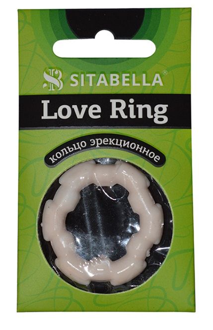 Фигурное эрекционное кольцо из киберкожи - Sitabella - в Чебоксарах купить с доставкой