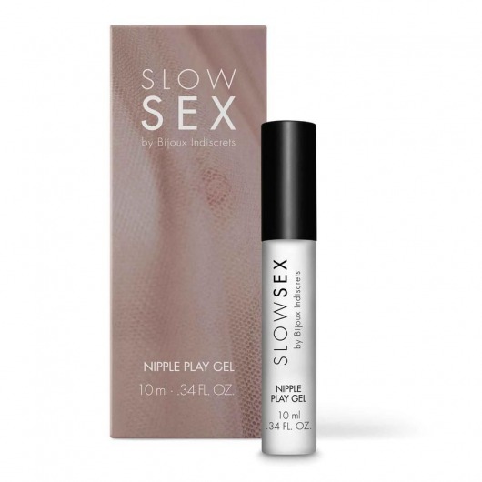 Возбуждающий гель для сосков Slow Sex Nipple Play Gel - 10 мл. - Bijoux Indiscrets - купить с доставкой в Чебоксарах