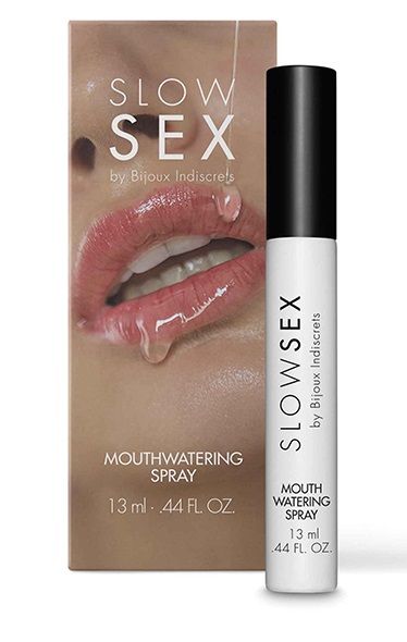 Спрей для усиления слюноотделения Slow Sex Mouthwatering Spray - 13 мл. - Bijoux Indiscrets - купить с доставкой в Чебоксарах