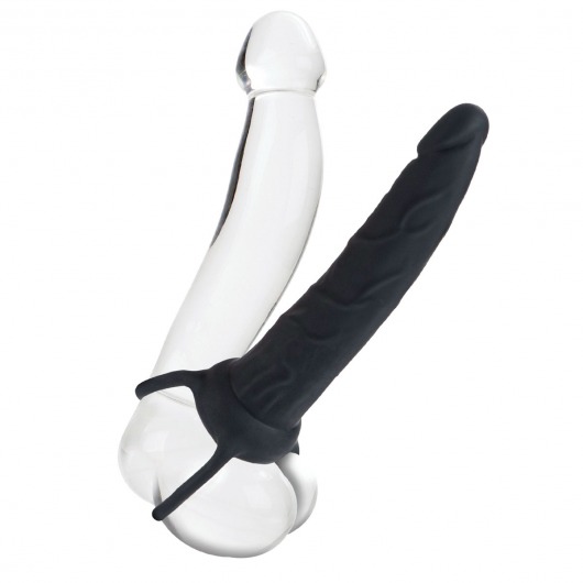 Насадка на пенис Silicone Love Rider Dual Penetrator для двойного проникновения - 14 см. - California Exotic Novelties - в Чебоксарах купить с доставкой