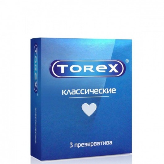 Гладкие презервативы Torex  Классические  - 3 шт. - Torex - купить с доставкой в Чебоксарах