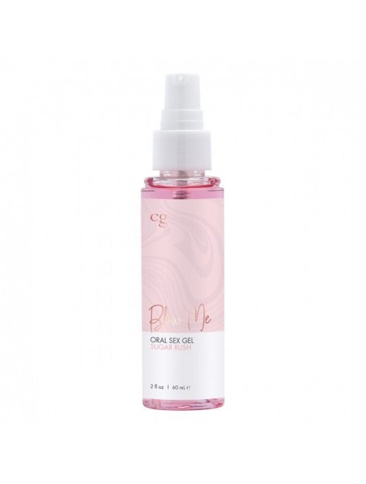 Гель для орального секса Sugar Rush с ароматом сладкой ваты - 60 мл. - CG - купить с доставкой в Чебоксарах