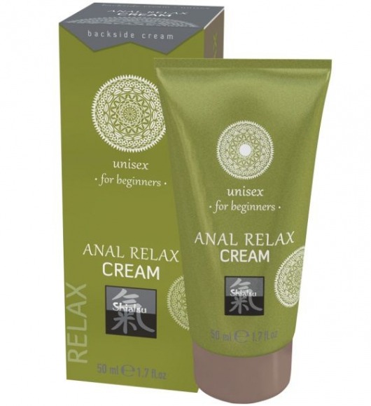 Анальный крем Anal Relax Cream - 50 мл. - Shiatsu - купить с доставкой в Чебоксарах