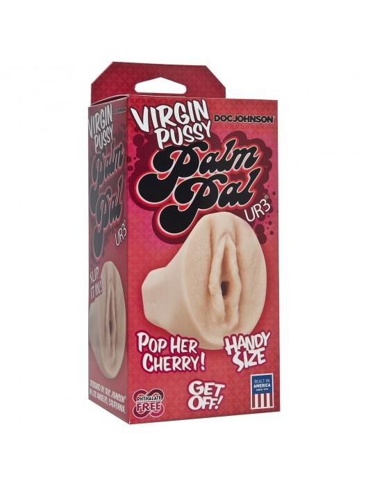 Мастурбатор-вагина Virgin Pussy ULTRASKYN Palm Pal - Doc Johnson - в Чебоксарах купить с доставкой