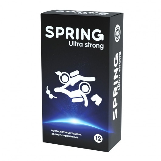 Ультрапрочные презервативы SPRING ULTRA STRONG - 12 шт. - SPRING - купить с доставкой в Чебоксарах