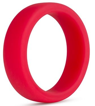 Красное эрекционное кольцо Silicone Go Pro Cock Ring - Blush Novelties - в Чебоксарах купить с доставкой