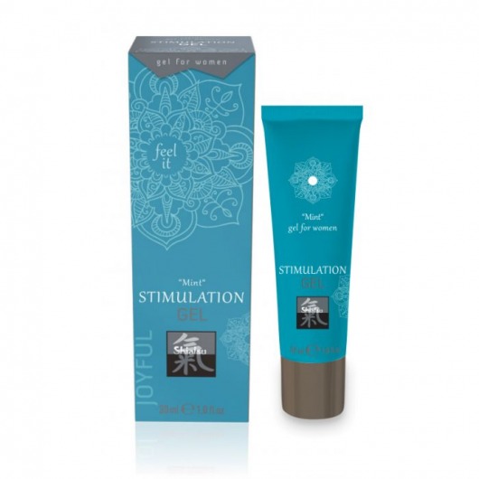 Возбуждающий интимный гель STIMULATION GEL Mint - 30 мл. - Shiatsu - купить с доставкой в Чебоксарах