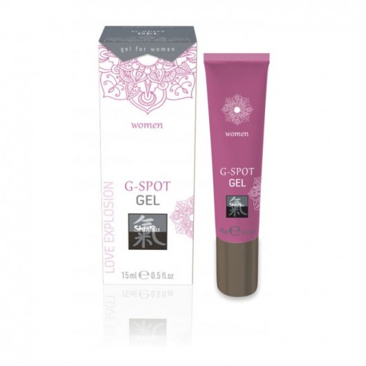 Возбуждающий интимный гель G-SPOT GEL - 15 мл. - Shiatsu - купить с доставкой в Чебоксарах