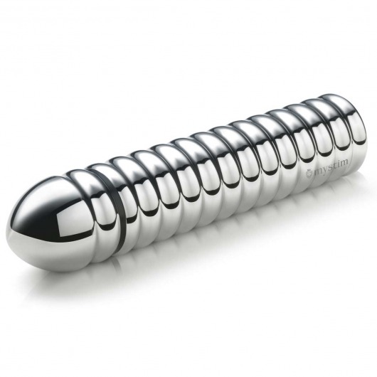 Рельефный фаллос для интенсивного электросекса Groovey George - 20 см. - MyStim - купить с доставкой в Чебоксарах