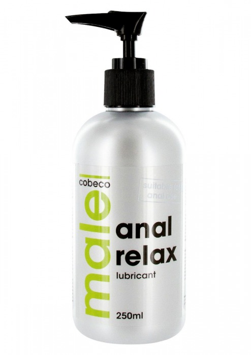 Анальный лубрикант MALE Cobeco Anal Relax Lubricant - 250 мл. - Cobeco - купить с доставкой в Чебоксарах