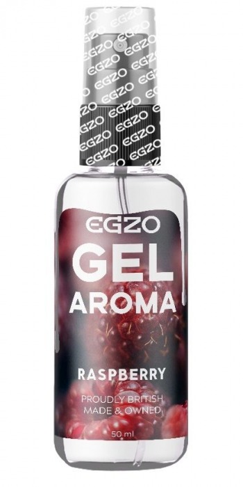 Интимный лубрикант EGZO AROMA с ароматом малины - 50 мл. - EGZO - купить с доставкой в Чебоксарах