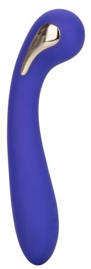 Фиолетовый вибромассажер с электростимуляцией Intimate Estim Petite G Wand - 19 см. - California Exotic Novelties - купить с доставкой в Чебоксарах