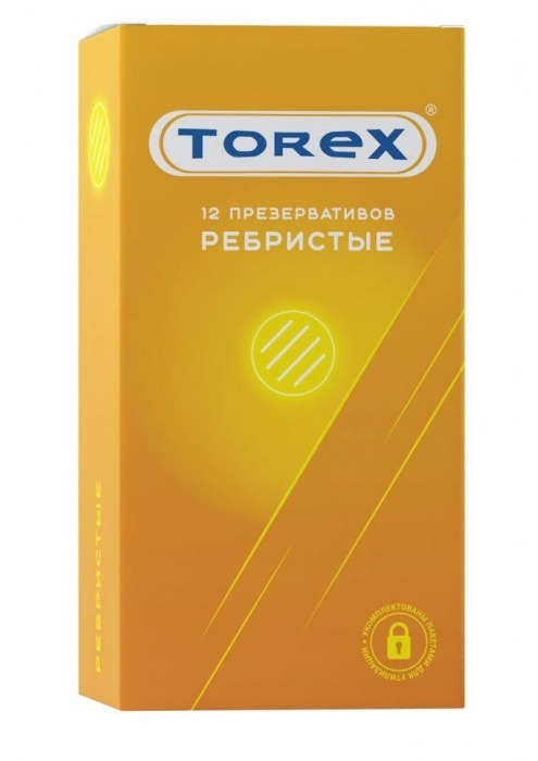 Текстурированные презервативы Torex  Ребристые  - 12 шт. - Torex - купить с доставкой в Чебоксарах