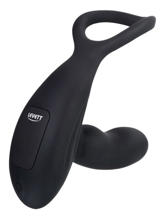 Черный стимулятор простаты Maud с вибрацией - Levett - в Чебоксарах купить с доставкой