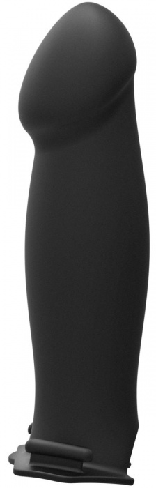 Черный полый страпон с креплением BE Bold - 20,32 см. - Doc Johnson - купить с доставкой в Чебоксарах